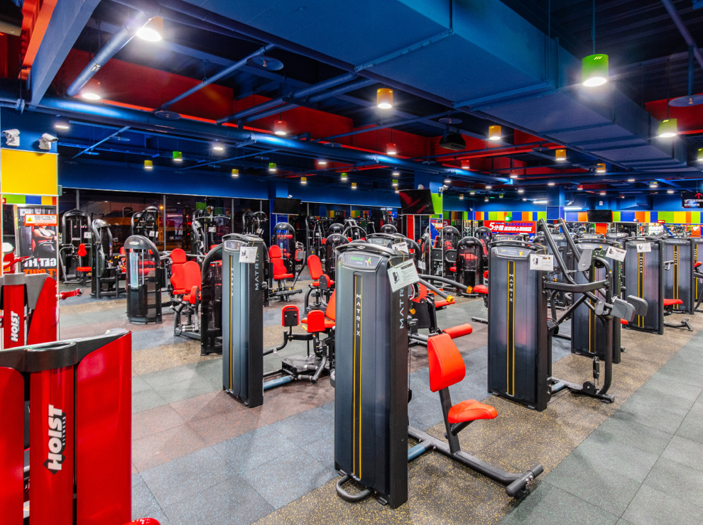 花蓮健身房-完整的自由重量區